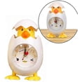 thumbnail image 3 of Reloj despertador con diseño de cáscara de huevo de gallina y dibujos animados, reloj de escritorio para niños, regalo para decoración del hogar, 3 of 5