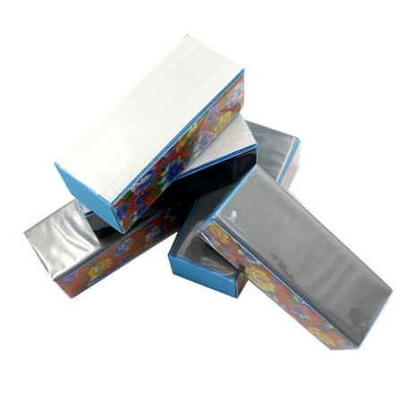 Afunyo Press on Nails 40pcs/set Nail Art lijado archivos de búfer bloque Manicura Herramientas Pedicura Kit