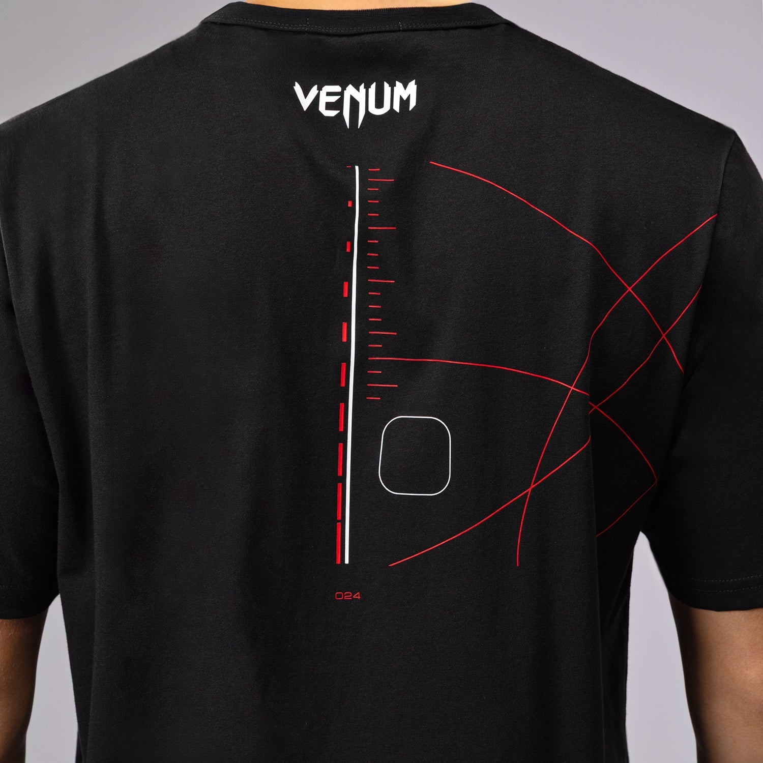 Venum Tactical XT T-Shirt - Black/Fire Red - Large