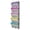 Gray with week, variant on Homyfort Over the Door File Organizer, Hanging File Folders, Wall Organizers and Storage for Mail, Magazine, Notebooks, Planners, Office, Classroom, 5 Extra Large Pockets,Black.