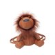 thumbnail image 3 of Mochila de cuero mochila casual para niños amantes de mascotas para adultos regalo de cumpleaños adolescentes Marrón, 3 of 10