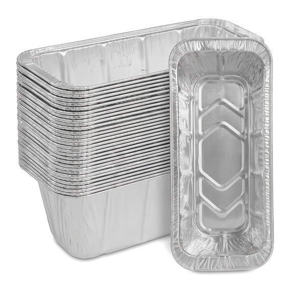 50-Pack Grease Cup Liners for Griddle Accessories – Aluminum Foil Drip Pan Disposable Grease Catcher Trays, Compatible with 5017 Grease Cup for 17, 22, 28, 36 Inch Griddles