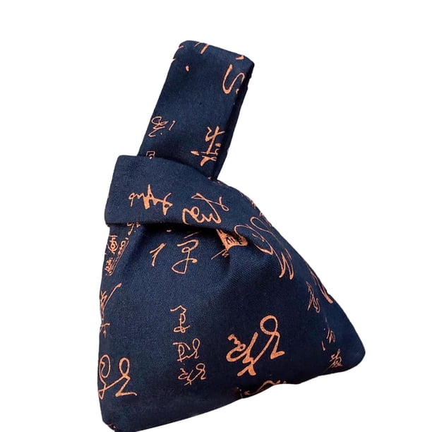 Bolso de mano con diseño de caligrafía china, bolso de mano, cartera para teléfono, bolso de muñeca para