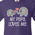 thumbnail image 4 of Inktastic My Papa Grandpa Loves Me Youth T-Shirt, 4 of 5