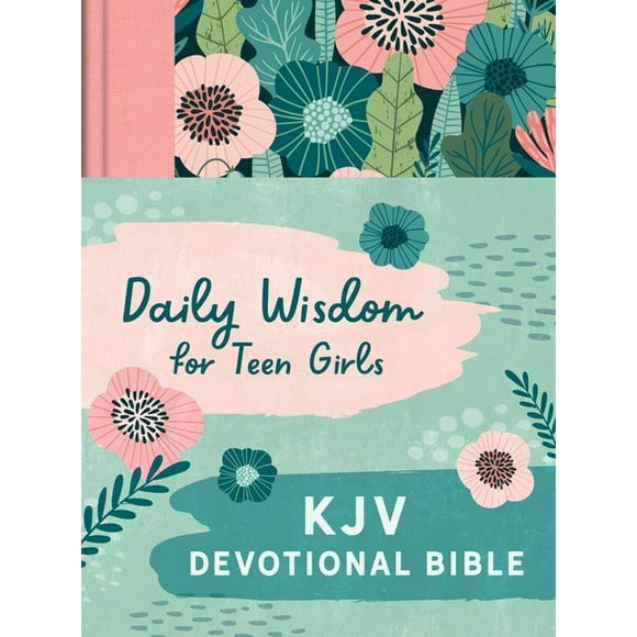 KJV Daily Wisdom for Teen Girls Devotional Bible [Blush Rainforest]