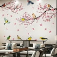 thumbnail image 7 of Farcauo Wall Stickers & Murals Tree Wall Decals Peel and Stick Cherry Blossom Wall Stickers for Bedroom Living Room Bathroom Kitchen Flower Bird Tree Wall Decals Art Decor Boho Wall Stickers, 7 of 7