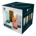 thumbnail image 1 of Impressions Colours Cooler Glass Set, 4 Piece, 1 of 5