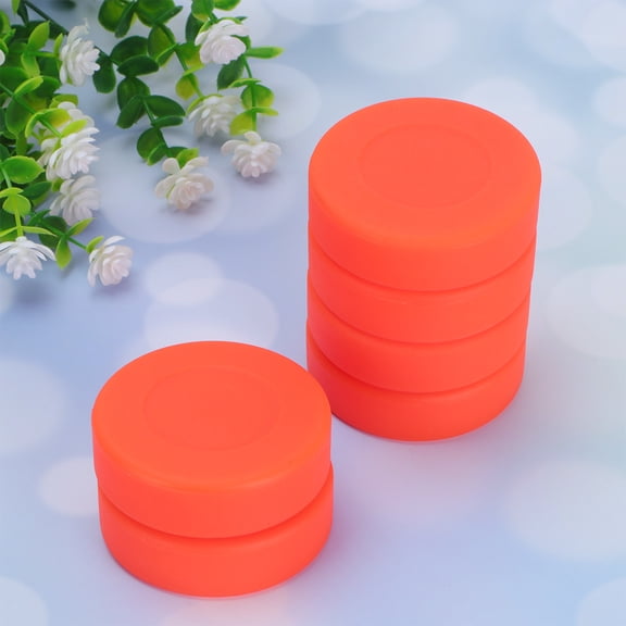 OUNONA Ice Hockey Pucks Bounce Durable Rubber Sports Use 12Pcs