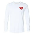 thumbnail image 4 of Amzcrzy - Sudadera Para Hombre, Estilo Casual, Con Estampado De Moda, Manga Larga, Cuello Redondo, Color Blanco, Talla L, 4 of 5