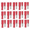 thumbnail image 4 of Male Female Butt Connector,  Copper And PVC Insulated Wire Terminals Multifunctional  For 0.5-1.5mm² Electrical Wires, 4 of 8