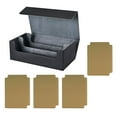 thumbnail image 1 of CAJA DE CARAL CAJA COMEDIBLE Magnética Duración con 4 divisores de cartas Negro Gris Caqui, 1 of 8