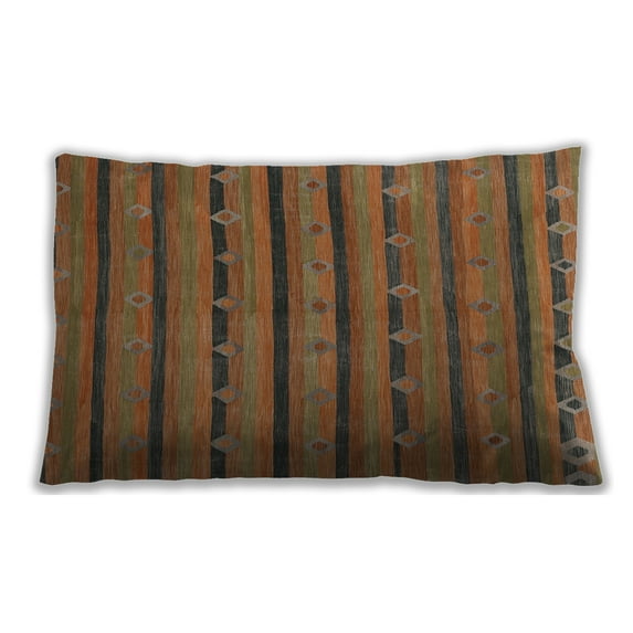 Ahgly Company Outdoor Rectangular Contemporary Lumbar Throw Pillow, 13 inch by 19 inch