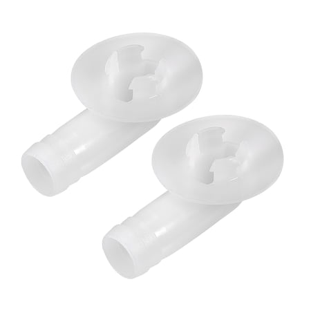 Air Conditioner Drain Hose Connector Elbow Fitting for Mini-Split Units and Window AC Unit 18mm 2 Pcs