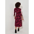 thumbnail image 2 of Joe Browns Women's Plus Size Stretch Knit Faux Wrap Midi Dress, 2 of 4