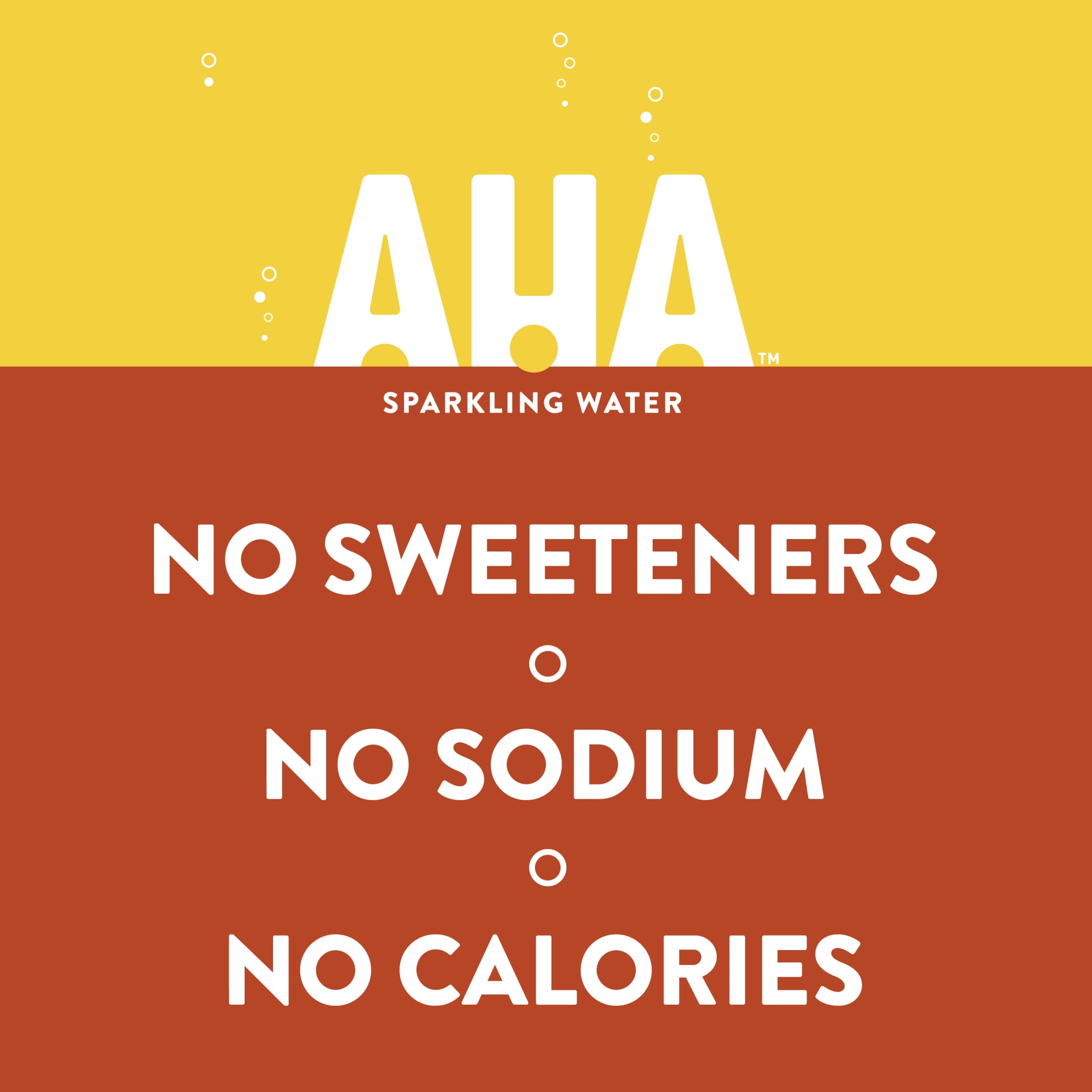 AHA Mango and Black Tea Sparkling Water, 12 fl oz, 8 Cans