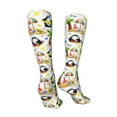 thumbnail image 3 of Yiaed Penguins On The Beach Print Great elasticity Adult Stockings Sports socks for Men and Women-One Size, 3 of 8