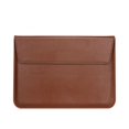 thumbnail image 1 of Smooth Pu Animal GrainLeather Laptop bags For Macbook pro 13 Case air Retina 15 Computer Cover For Huawei Shell Dropshippin brown 15 inch, 1 of 6