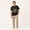 Black A, variant on men's Black Short Sleeve Crew Neck T-Shirt with Sun Moon Mountain Graphic, Casual Summer Outdoor Tee
