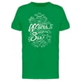 thumbnail image 1 of You Can Learn To Surf, Quote Tee Men's -Image by Shutterstock, 1 of 2