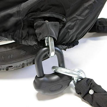 Dowco Guardian 50004-02 WeatherAll Plus Indoor/Outdoor Waterproof Motorcycle Cover: Black, X-Large