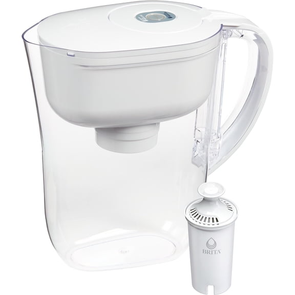 Brita Metro Water Filter Pitcher, 6-Cup Capacity, BPA-Free, Includes 1 Filter, Small