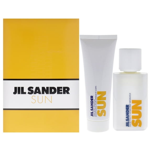 Jil Sander Sun , 2 Pc Gift Set 2.5oz EDT Spray, 2.5oz Hair and Body Shampoo
