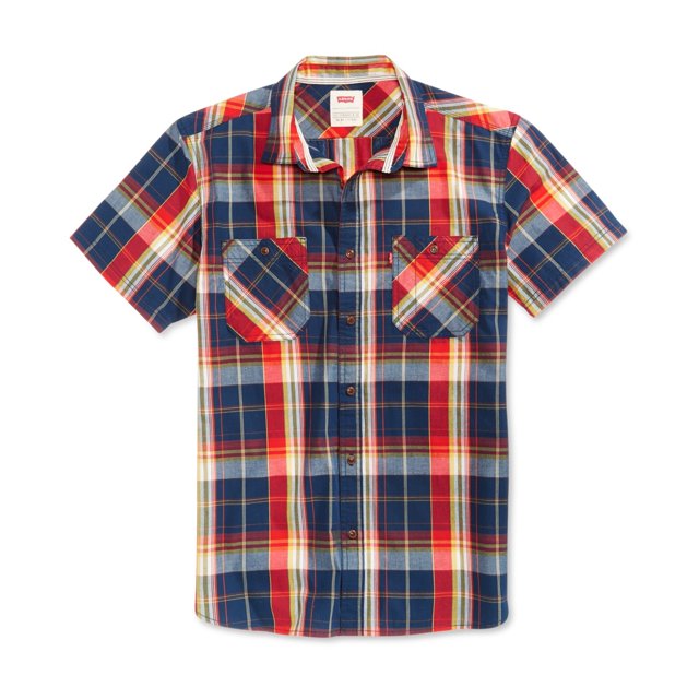 Camisa con Botones a cuadros dobles Levi's hombre multicolor extragrande