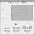 thumbnail image 4 of Pet Cooling Mat Cat Dog Cushion Pad Summer Cool Down Comfortable Soft for Pets and Adults (M, Blue), 4 of 5