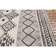 thumbnail image 4 of Casavani Traditional Kilim Living Room Carpet Dining Room Rug Gray Durries 4x8 Feet, 4 of 5