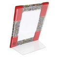 thumbnail image 3 of GlassOfVenice Murano Glass Klimt Photo Frame - Red, 3 of 5
