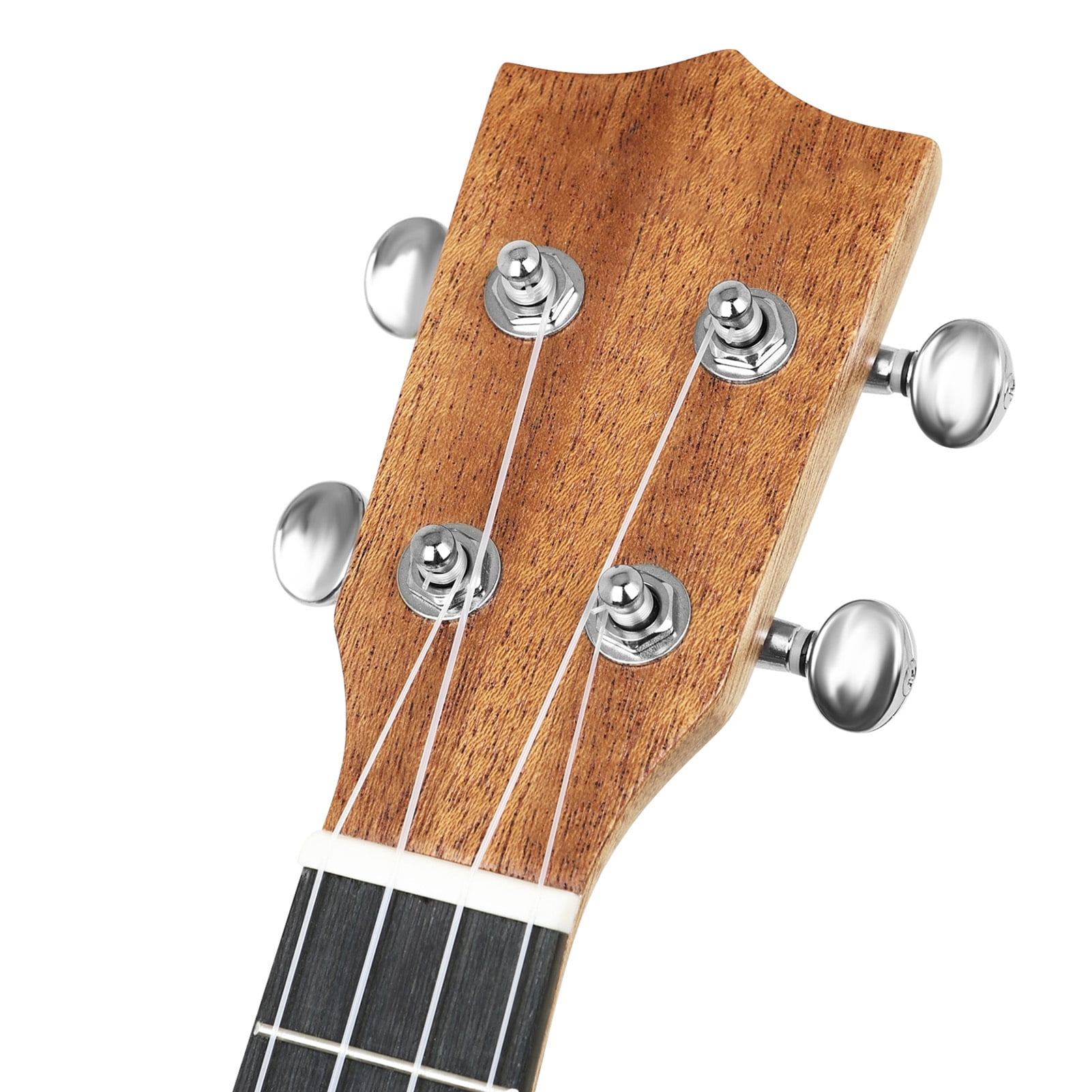 Portable Ukelele Practice Set Kit Ukulele 21 Inch Peach Core Wood 4 String Beginner Kit with Tuner Strap Capos Picks Portable Bag Ukelele Practice for Adults Kids
