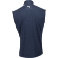 thumbnail image 3 of Puma Mens  Cloudspun T7 Vest - 59913002 - Navy Blazer Heather/Bright White - M, 3 of 6