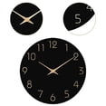 thumbnail image 3 of 2026 Wall Clock 12 inch Home Decor Round Decorative Clock for Living Room Bedroom White, 3 of 3