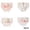 A001, variant on Esaierr 4PCS Girls Underwear Kids Panties Toddler Boxer Cotton Breathable Triangle Panties Cute Pattern Triangle Pants for 1-10 Years Old