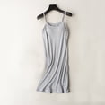 thumbnail image 6 of XIAOCHA Womens Solid Mini Dress Spaghetti Strap Loose Soft Nightdress Loungewear, 6 of 6