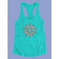 thumbnail image 3 of Round Gradient Racerback Tank Women -Image by Shutterstock, Female x-Large, 3 of 4