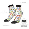 thumbnail image 6 of Pofeuu Hello Summer2 Print 30cm Socks, Adult Running Hiking Socks for Youth and Adult, 6 of 7