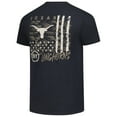 thumbnail image 4 of Men's  Black Texas Longhorns Comfort Colors OHT Camo Overlay T-Shirt, 4 of 4