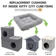 thumbnail image 6 of Kitty City Replacement Cushion For Folding Cat Bed, 6 of 7