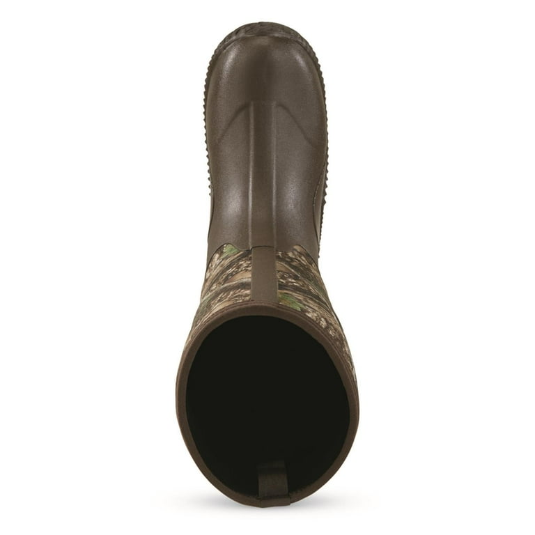 Guide gear men's high camo bogger rubber boots hotsell