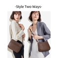 thumbnail image 2 of Bandolera WESTBRONCO para mujer, tamaño mediano, color café, 2 of 9