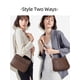 thumbnail image 2 of Bandolera WESTBRONCO para mujer, tamaño mediano, color café, 2 of 9