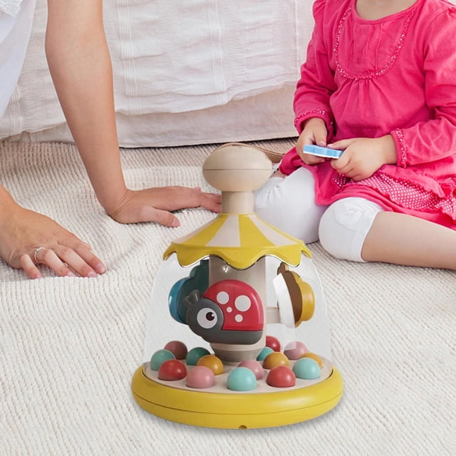 Juguete de carrusel CUTICAT Montessori Amarillo