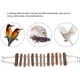 thumbnail image 2 of Escalera de madera para juguetes de pájaros, escalera de cuerda de madera con puente colgante de cuerda, adecuada para juguetes de entrenamiento de mascotas periquitos, 2 of 5