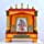 thumbnail image 5 of Homecrafts LED Light Home Temple/Pooja Mandir/Wooden Temple/Temple for Home/Mandap-MED, 5 of 7