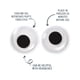 thumbnail image 2 of Eye Pads Gel Genuine Fred Chill Out Googly Eyes, paquete de 2, 2 of 5