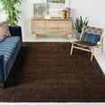 thumbnail image 4 of SAFAVIEH California Plush Solid Shag Area Rug, Brown, 8' x 10' - Large - Modern Design, Brown, Non-Shedding & Easy Cleaning, Ultra Plush Thick Pile, Ideal for Living Room, Bedroom, 4 of 17