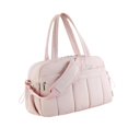 thumbnail image 4 of Bolsa de gimnasio para mujer, ideal para artículos de aseo, práctica y moderna bolsa de viaje para actividades al aire libre. Rosa, 4 of 8