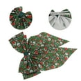 thumbnail image 3 of Unique Bargains 1 Pc Stylish Ribbons Hair Clips Hairdo Clips Green Red, 3 of 5