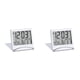 thumbnail image 2 of Ounissouiy Desk Digital Display Alarms Clock Timer Temperature Meter Room Bedroom Clocks Living Operated Battery 2Conjunto, 2 of 6